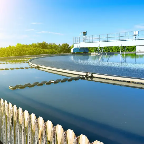 Water Industry Sewerage Ponds Treatment Plant